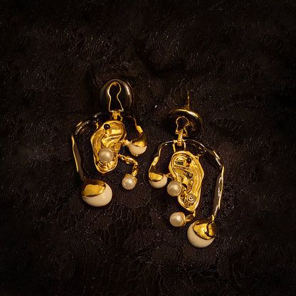 Whispers In Gold - Earrings