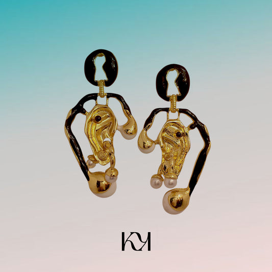 Whispers In Gold - Earrings