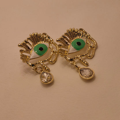 The Eyes - Looking At You  Drop Earrings