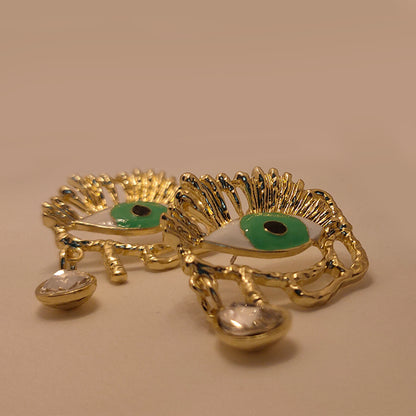 The Eyes - Looking At You  Drop Earrings