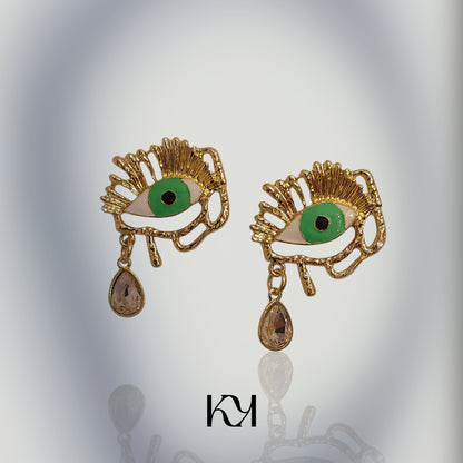 The Eyes - Looking At You  Drop Earrings