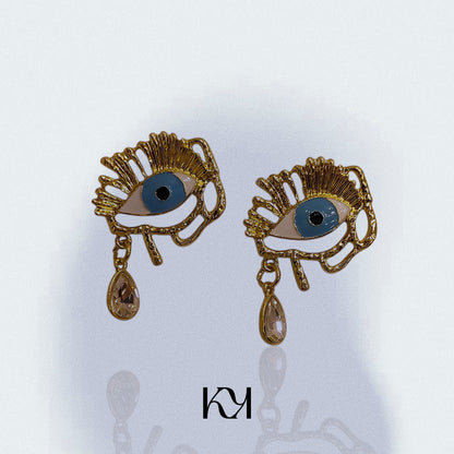 The Eyes - Looking At You  Drop Earrings