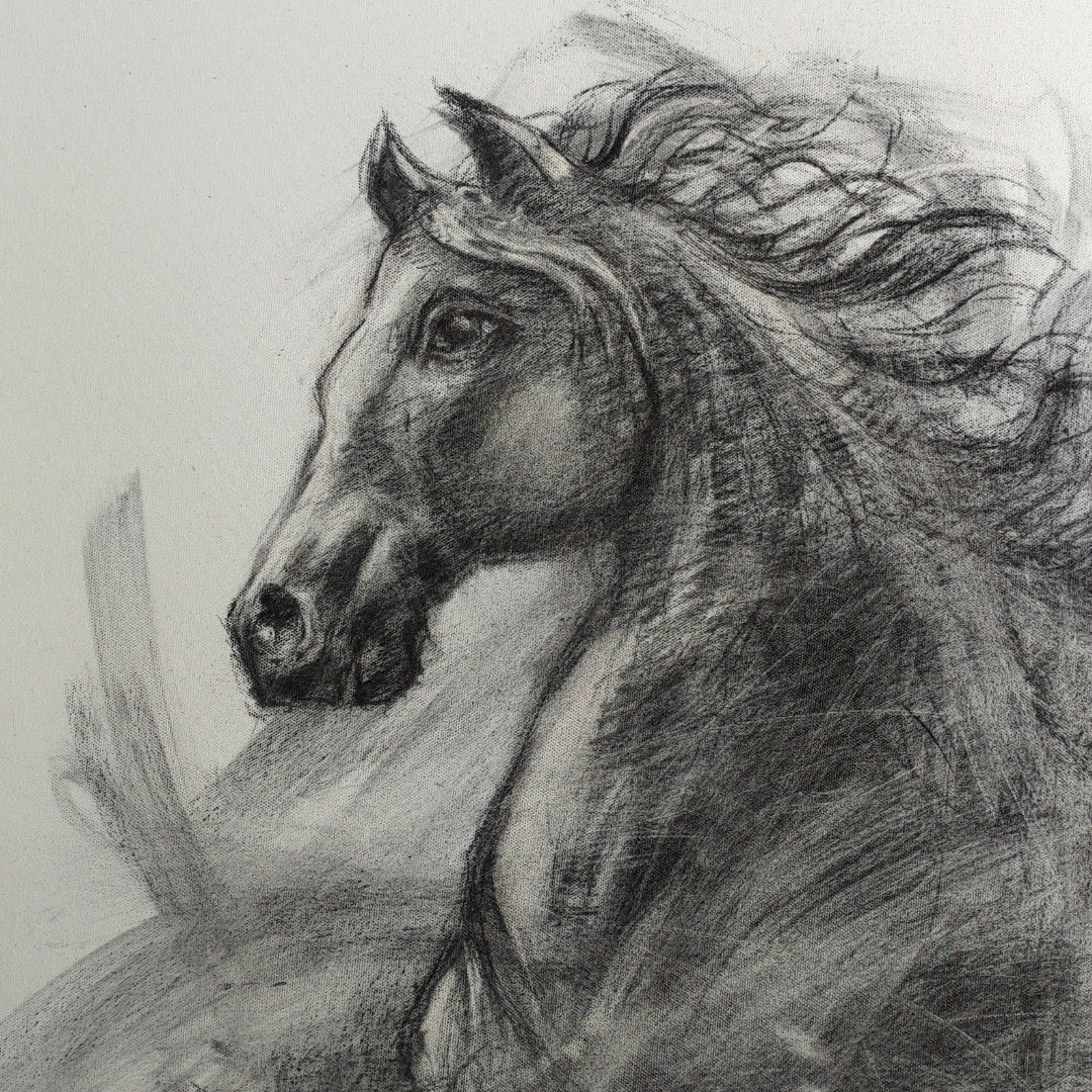 The Winner - Charcoal Horse