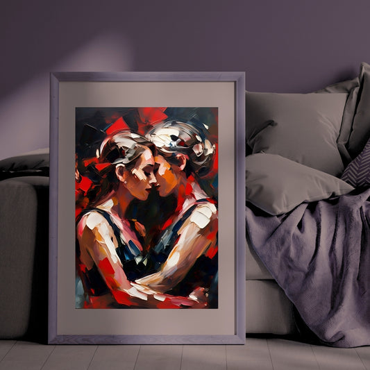 Lets get Undress - Home Décor Paintings