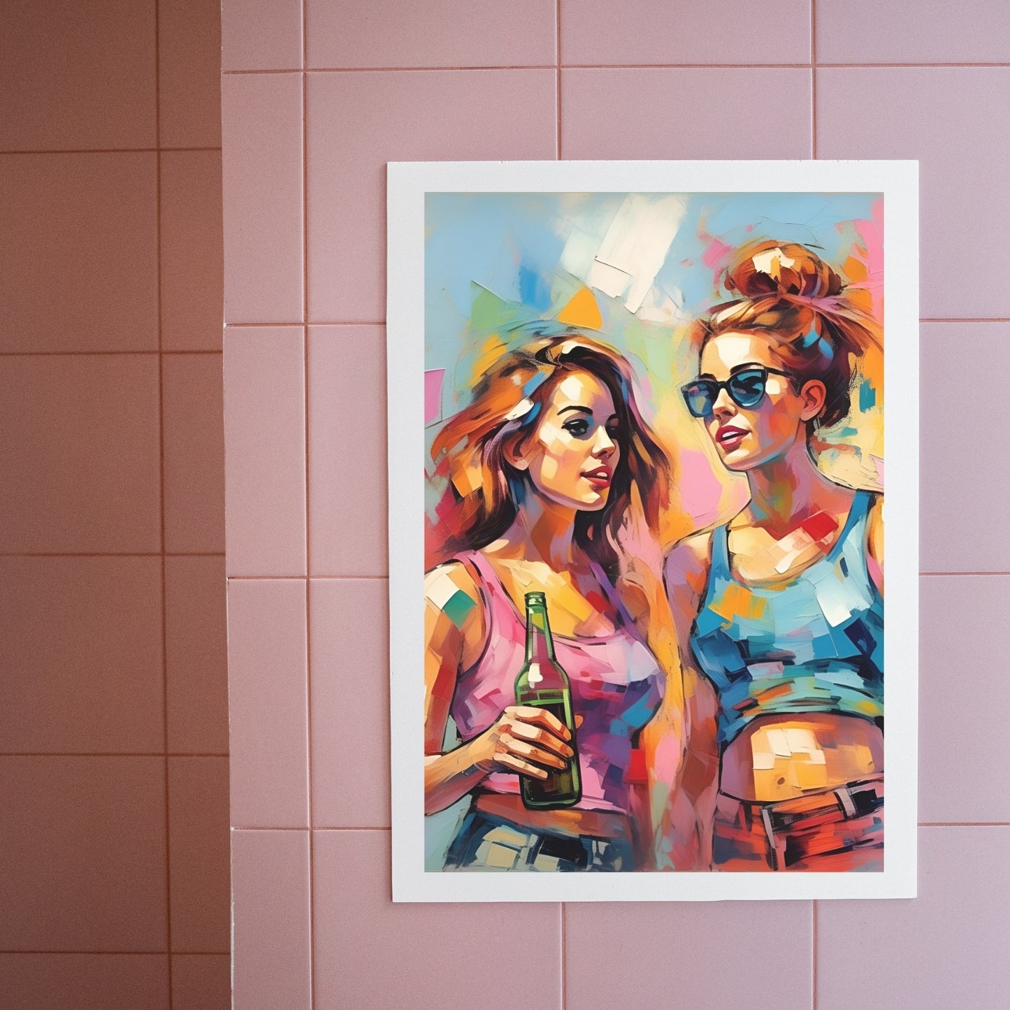 Poster Girl - Décor paintings