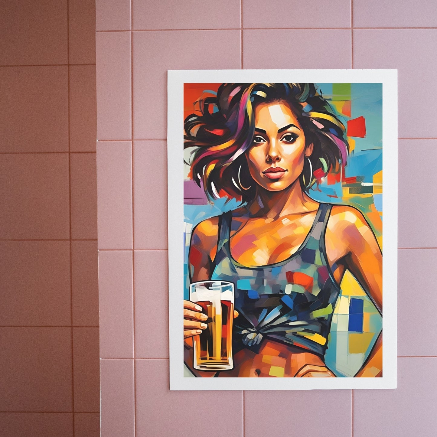 Poster Girl - Décor paintings